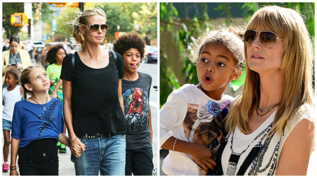 Хайди Клум заявила, что ее фитнес — это четверо детей