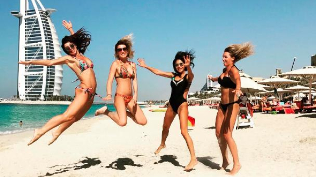 Xenia Borodina și Kurban Omarov, vacanță de lux în Dubai! Cum își petrec timpul alături de copiii lor