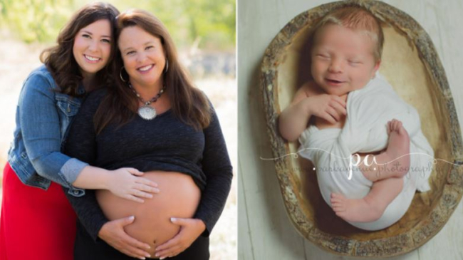 Copil cu două mame. O femeie şi-a născut propriul nepot. Cum e posibil