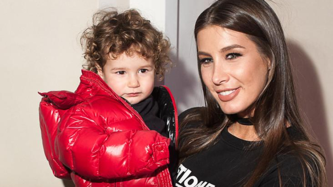 Кети Топурия впервые вышла в свет с полуторагодовалой дочерью