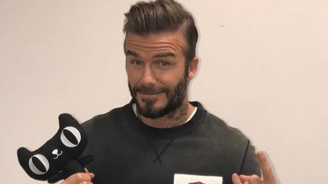 Татуировки Бекхэма «оживили» в проекте против насилия над детьми