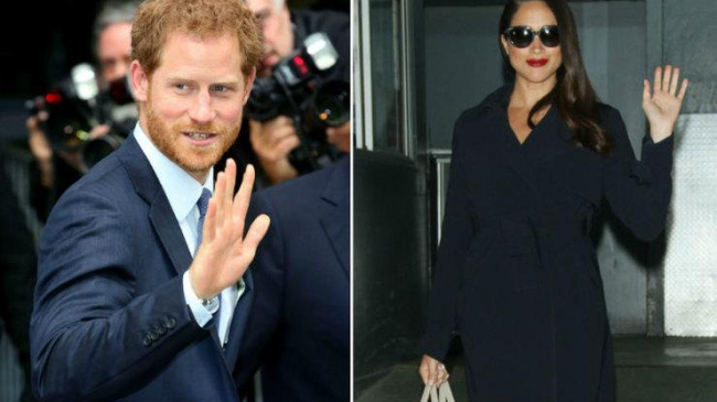 Принца Гарри впервые сняли вместе с возлюбленной