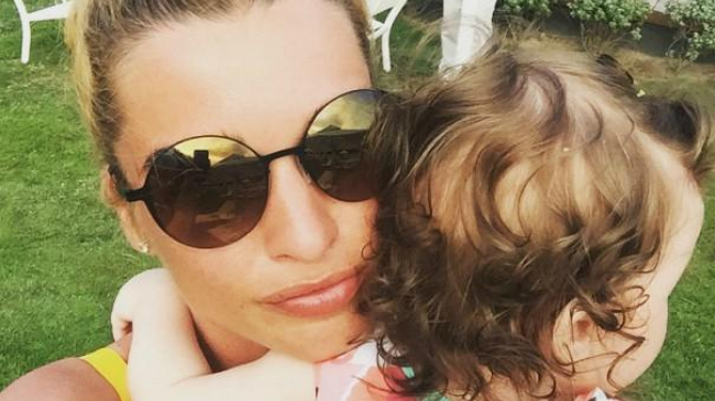 Ксения Бородина посвятила дочери татуировку