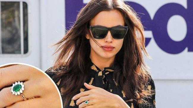 S-au logodit deja?! Irina Shayk a fost surprinsă cu verigheta pe degetul inelar