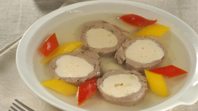 Piftie cu medalioane de pui