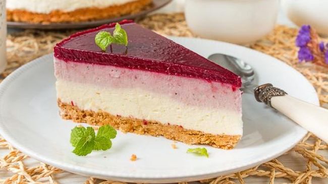 Cheesecake rece de vișină