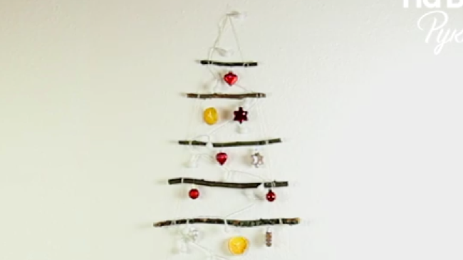 Idee de alternativă pentru bradul de Crăciun!