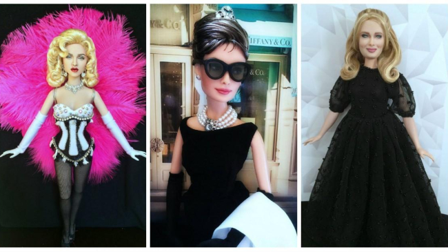 Un tânăr creează păpuşi suprarealiste după chipurile vedetelor de la Hollywood