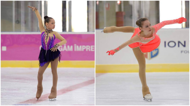 Tinere din Moldova, pe locuri de frunte la o competiție de patinaj