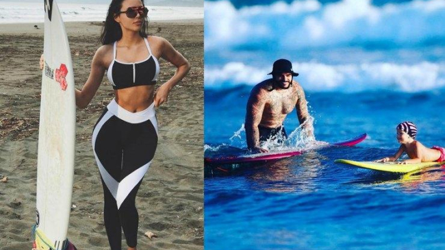 Анастасия Решетова отдыхает в Доминикане с Тимати и его дочерью Алисой