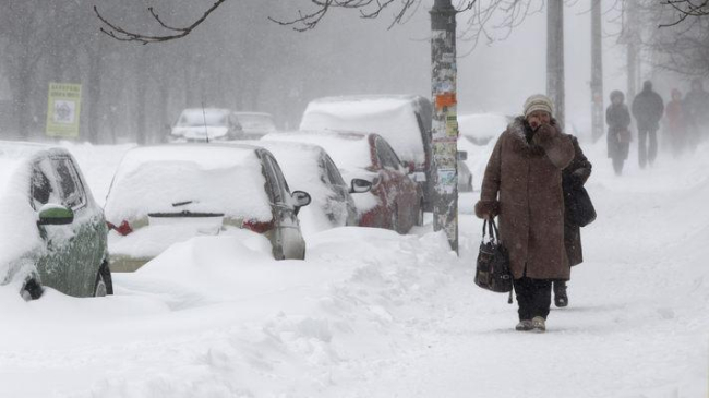 Жёлтый код метеоопасности из-за мороза