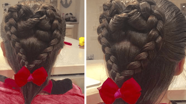 Папы-одиночки провели конкурс на лучшую прическу для дочери