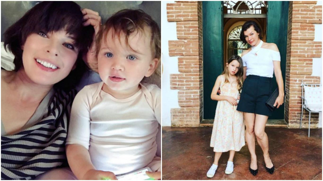 Милла Йовович рассказала о сложностях после рождения ребенка