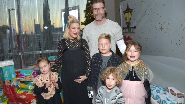 Тори Спеллинг родила пятого ребенка