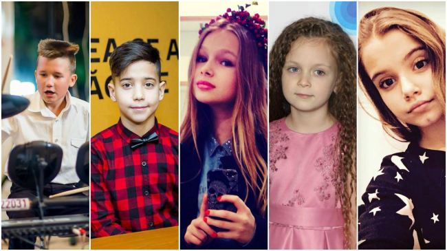 Prima apariție la tv a copiilor celebri de la noi