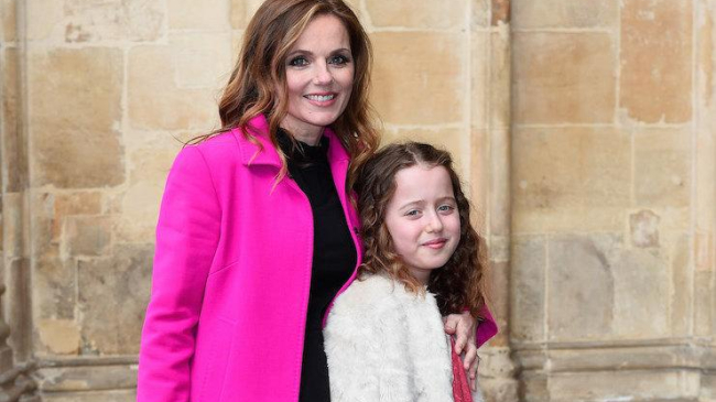 Джери Холлиуэлл взяла 10-летнюю дочку в гости к королеве Елизавете II