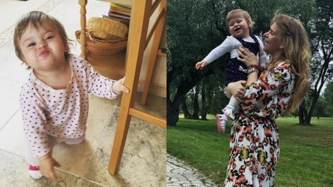 Fetița Karizmei o susține pe mami într-un concurs de dans! Cât de amuzant imită Daria mișcările