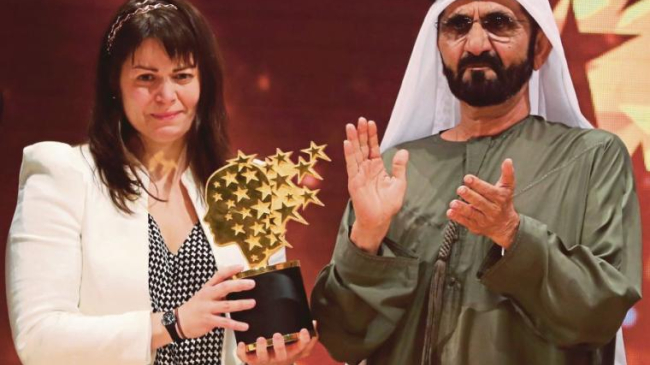 Titlul de „cel mai bun profesor din lume“, acordat unei canadience