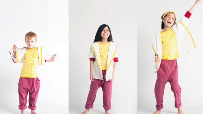 Дизайнеры придумали одежду, «растущую» вместе с детьми