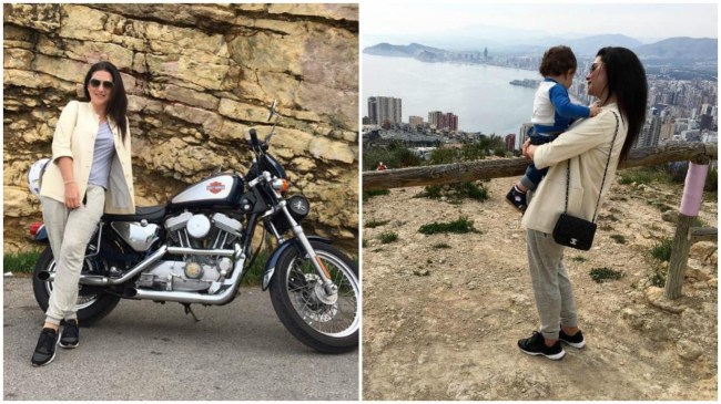 Jasmin este in cautarea adrenalinei? Artista, surprinsa la volanul unui Harley Davidson