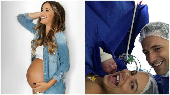 Три улыбки: Мама сделала селфи сразу после кесарева сечения