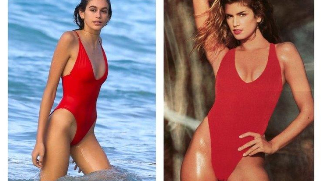 15-летняя дочь Синди Кроуфорд повторила знаменитый образ своей матери