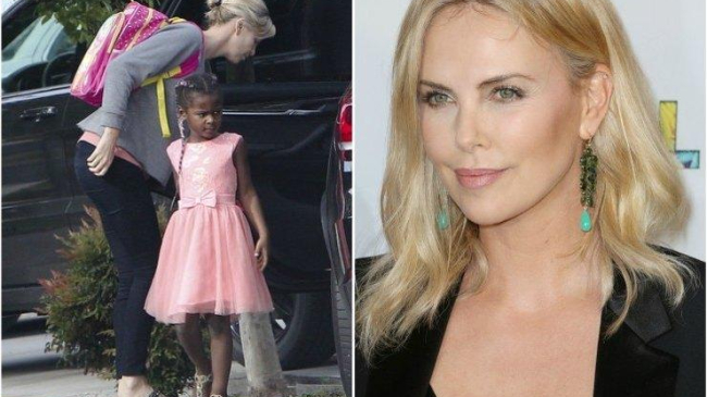 Органза, бант и ленты: как вам новый образ сына Шарлиз Терон?