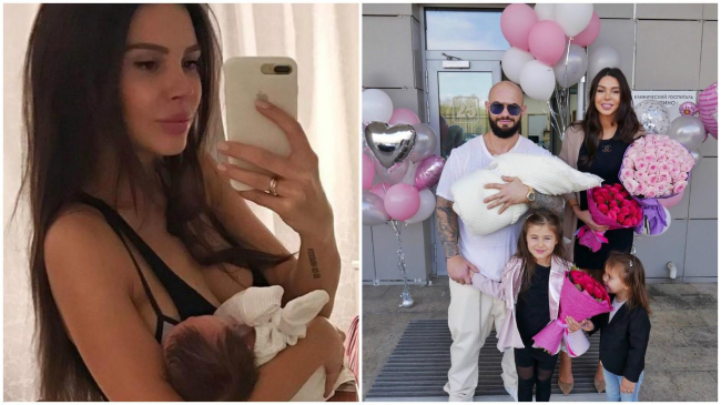 Soția lui Djigan și-a arătat silueta la o săptămână de la nașterea celui de-al treilea copil!