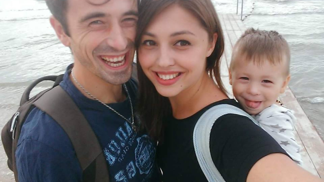 Family portrait: Mirela și Dumitru Urușciuc