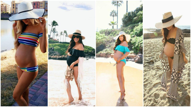 Costume de baie pentru graviduțe. Ce să purtați dacă aveți burtica proeminentă!