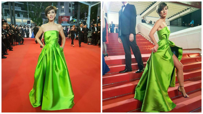 Rochia unui designer basarabean a ajuns la Festivalul de Film de la Cannes