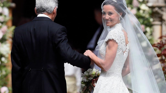 Пиппа Миддлтон вышла замуж: фото с церемонии