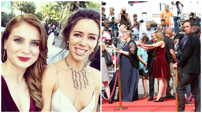 Moldoveanca Zina Esepciuc, pe covorul roșu de la Cannes!