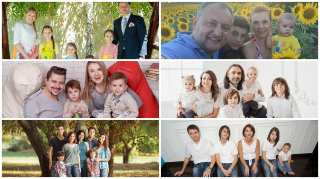 Известные люди Молдовы, которые знают, что много детей – это счастье!