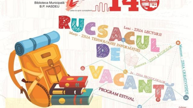 Dă-i copilului tău rucsacul de vacanță și trimite-l la bibliotecă