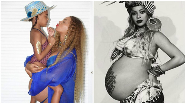 Беременная двойней Бейонсе возьмет пятилетнюю дочь Блю Айви на роды