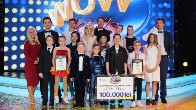 Cine a devenit marele câștigător al show-ului ”WOW KIDS”