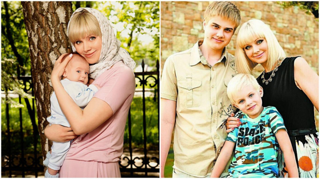 Певица Натали с двухмесячным сыном снялась для обложки журнала