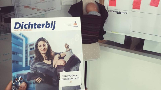 Geta Rasciuc a ajuns pe coperta unei reviste olandeze