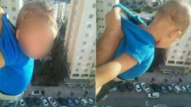 Сopil scos pe geam la etajul 15 pentru „like-uri“ pe Facebook