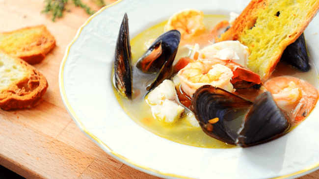 Supă veneţiană de peşte