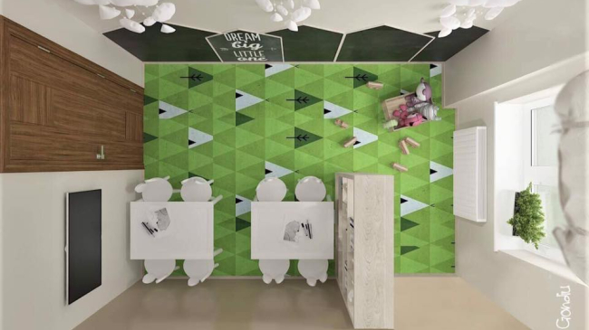 Copiii care cresc la Rusca vor avea camera lor de joacă