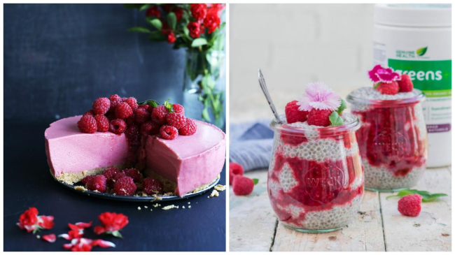 Două rețete de deserturi răcoritoare cu zmeură