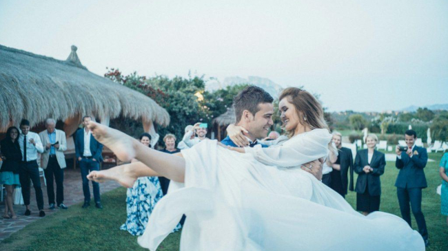 Primele imagini de la nunta de vis a Cristinei Gheiceanu