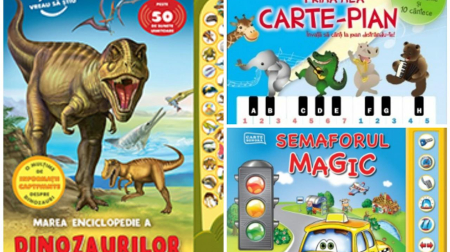 Cele mai bune cărți sonore pentru copilul tău