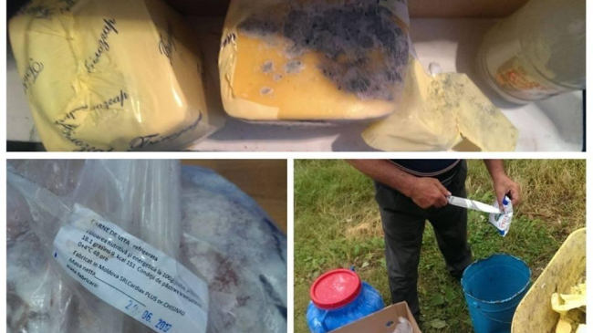 Ужасающие фото продуктов, выявленных в летнем лагере для детей