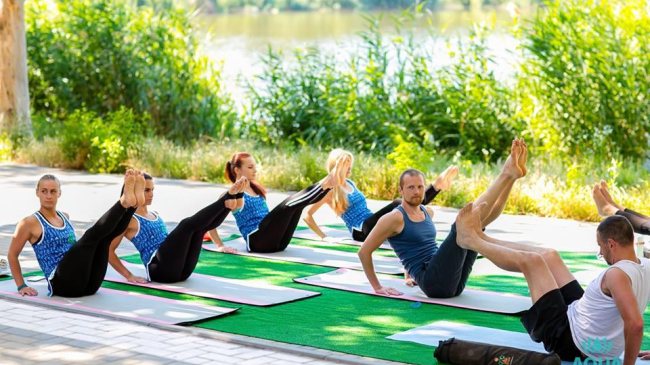 Open-air Yoga в Aquaterra Wellness & SPA