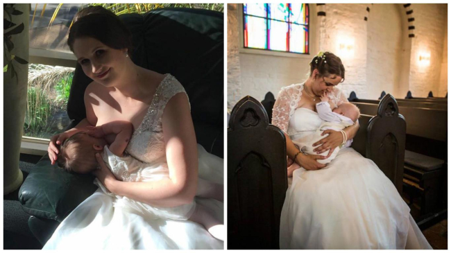 Кормящая невеста: дурной тон или нежный момент праздника?