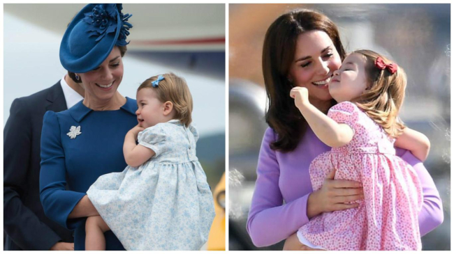 Cum se asortează Kate Middleton şi micuţa Charlotte – Vezi cele mai frumoase apariţii mamă-fiică!