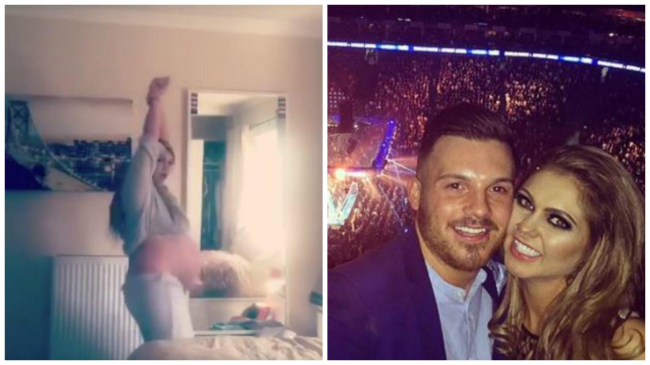 O scoțiancă dansează energic pentru a grăbi procesul nașterii